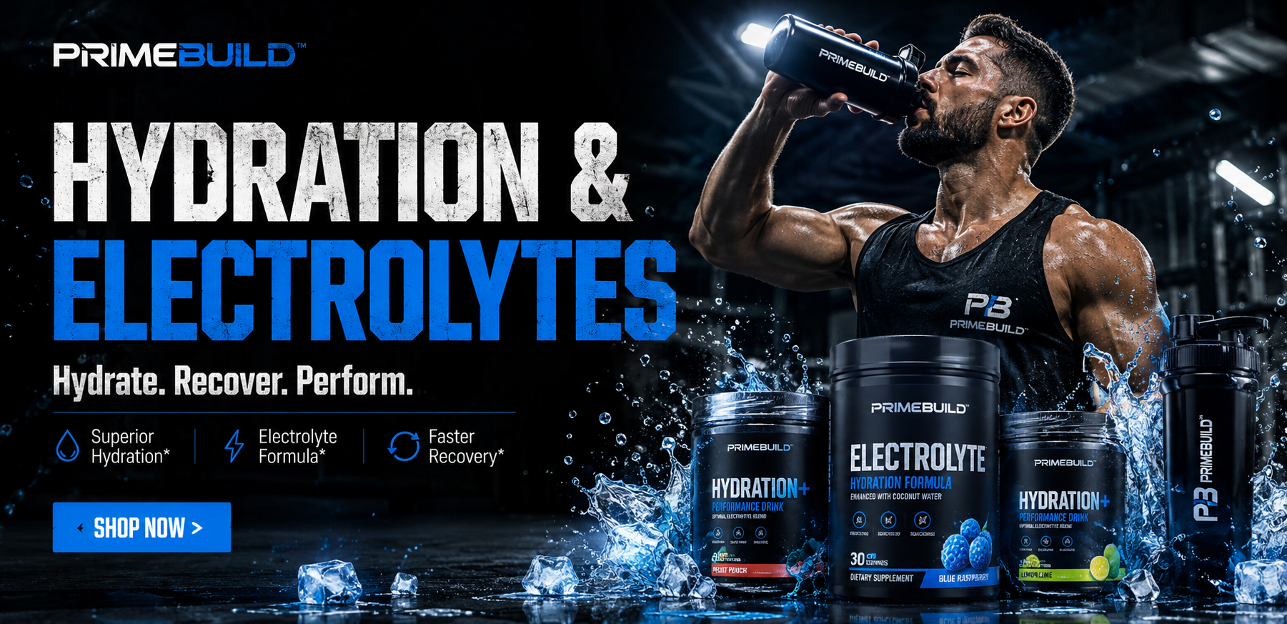 PrimeBuild™ Hydration & Electrolytes