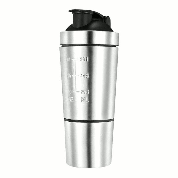 PrimeBuild™ Stainless Steel Protein Shaker Bottle