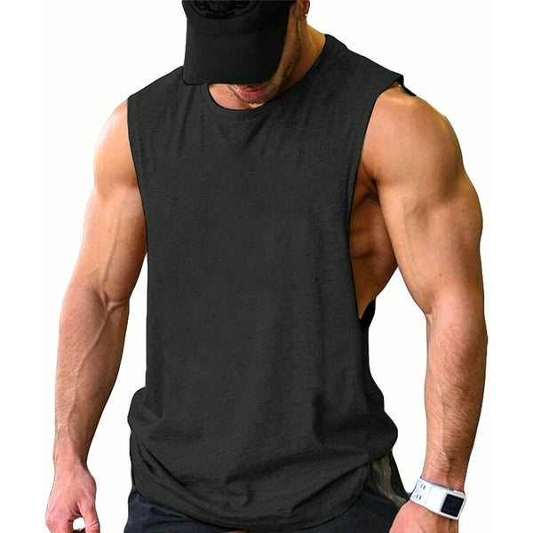 PrimeBuild™ Men's Performance Muscle Tank – Sleeveless Gym Training Shirt