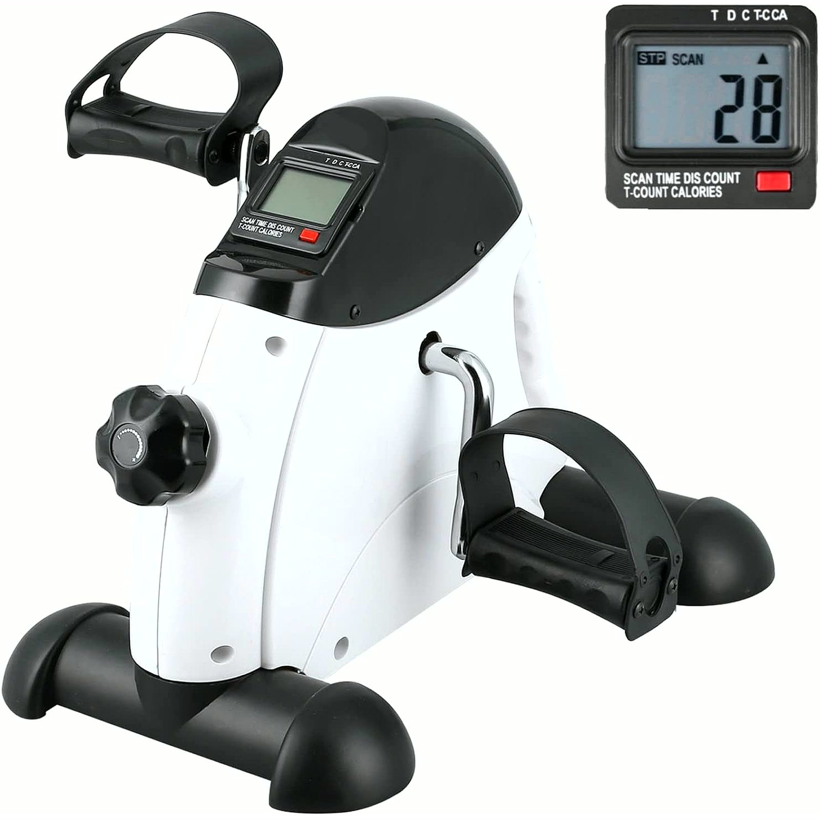 Mini Exercise Bike,  under Desk Bike Pedal Exerciser, Peddler Exerciser