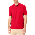 Mens X-Temp Performance Polo, Cotton Blend Sport Shirt for Men with Odor Control