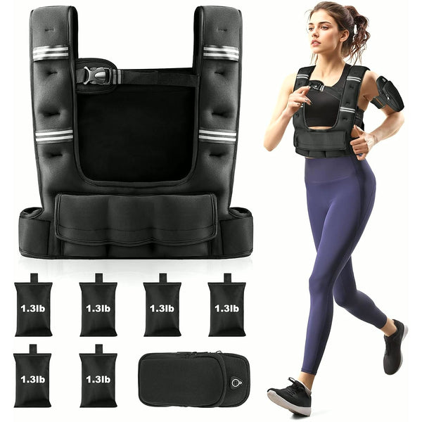 PrimeBuild™ Adjustable Weighted Vest – Performance Strength Vest