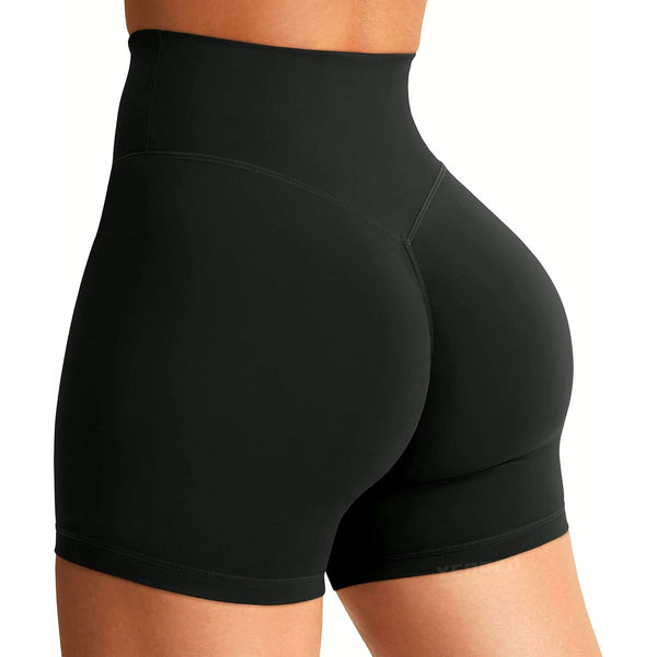 PrimeBuild™ Women's Sculpt Performance Shorts – High Waisted Training Shorts
