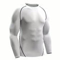 PrimeBuild Men's Long Sleeve Compression Shirt, product view 1