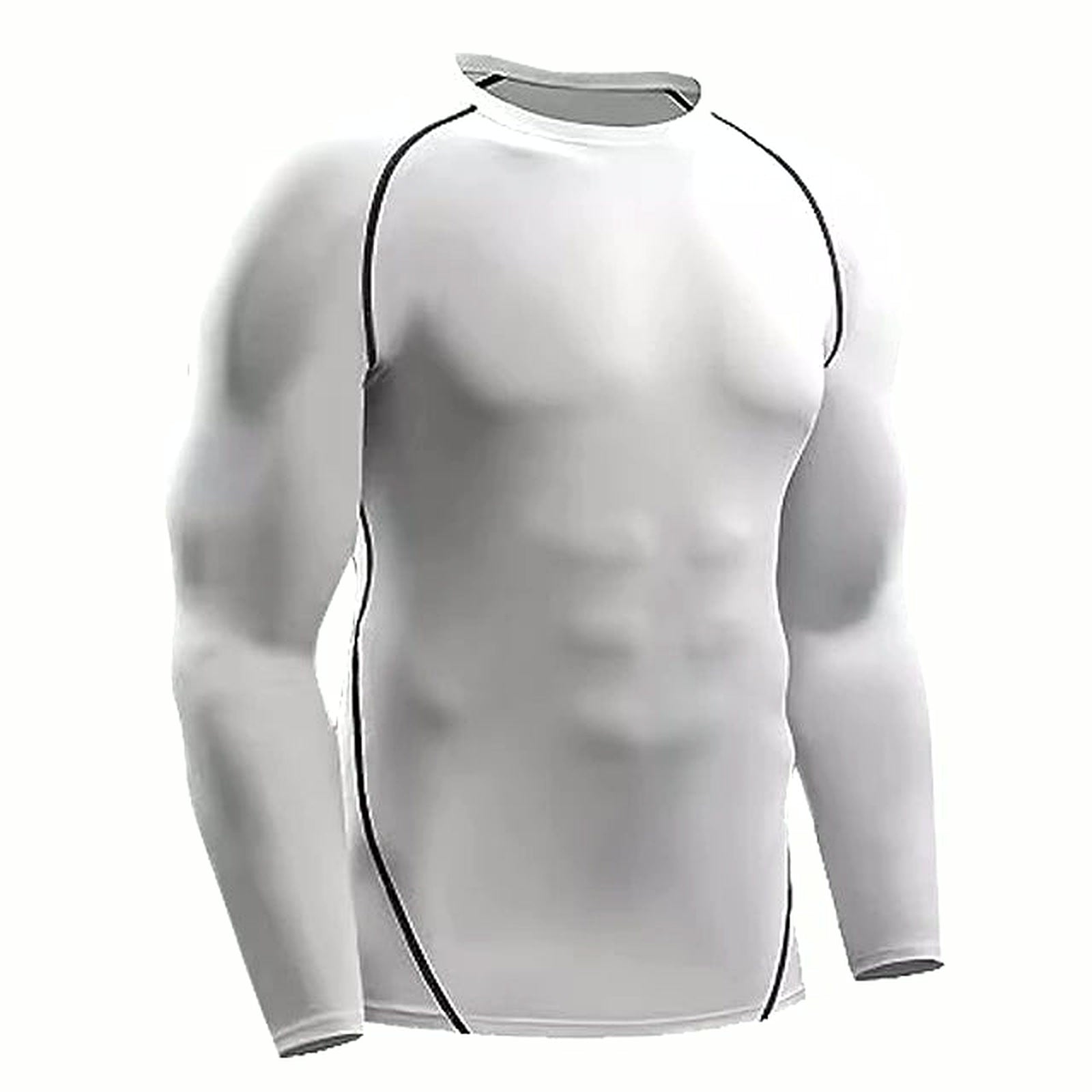 PrimeBuild Men's Long Sleeve Compression Shirt, product view 1