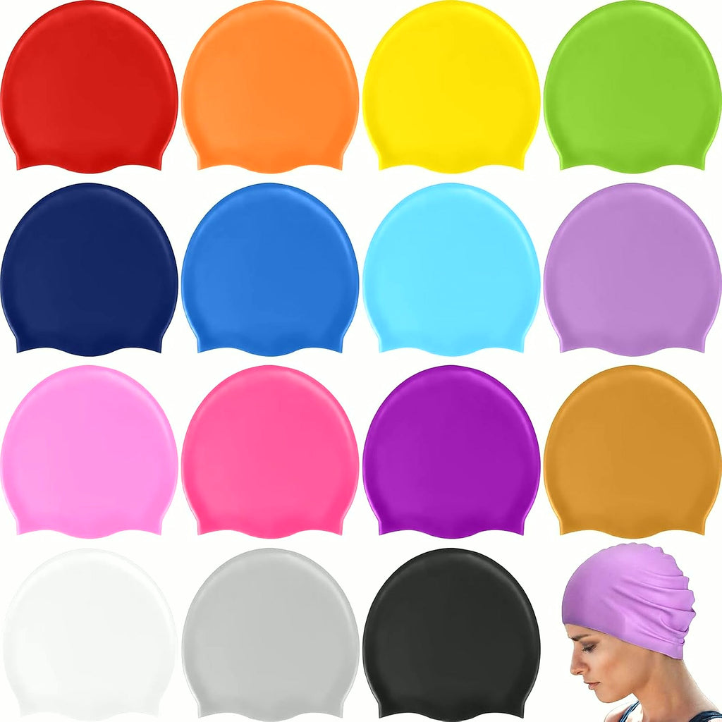 PrimeBuild Silicone Swim Caps, product view 1