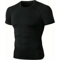 Men'S Compression Shirt Short Sleeve Cool Dry Workout Athletic T-Shirts Sports Undershirt Performance Compression Tops