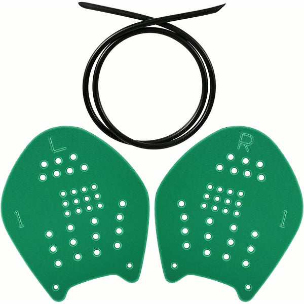 PrimeBuild™ Swim Training Hand Paddles – Adjustable Performance Swimming Paddles
