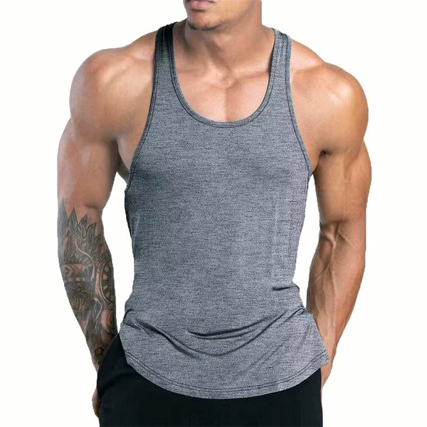 PrimeBuild™ Men's Quick-Dry Training Tank – Breathable Athletic Sports Vest