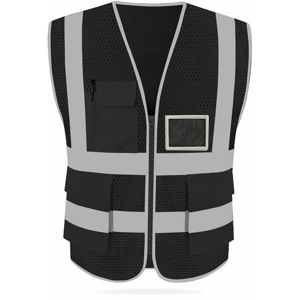 PrimeBuild™ High Visibility Reflective Vest – Mesh Safety Vest