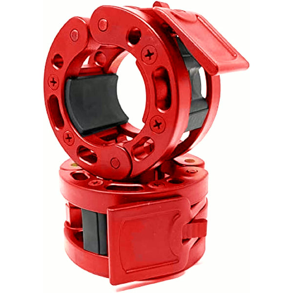PrimeBuild™ Olympic Barbell Collars – Quick Release Locking Clamps