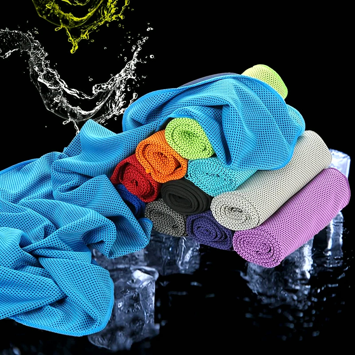 PrimeBuild Cooling Sports Towel, product view 2