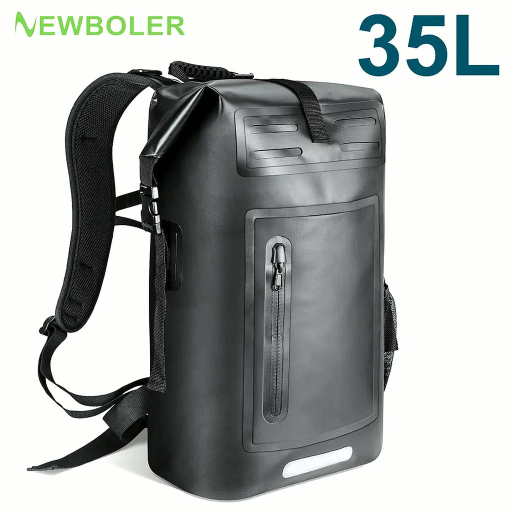 Large Capacity Swimming Waterproof Backpack, Beach, Drifting, Surfing, Diving, Waterproof Backpack 35L Dry Pack
