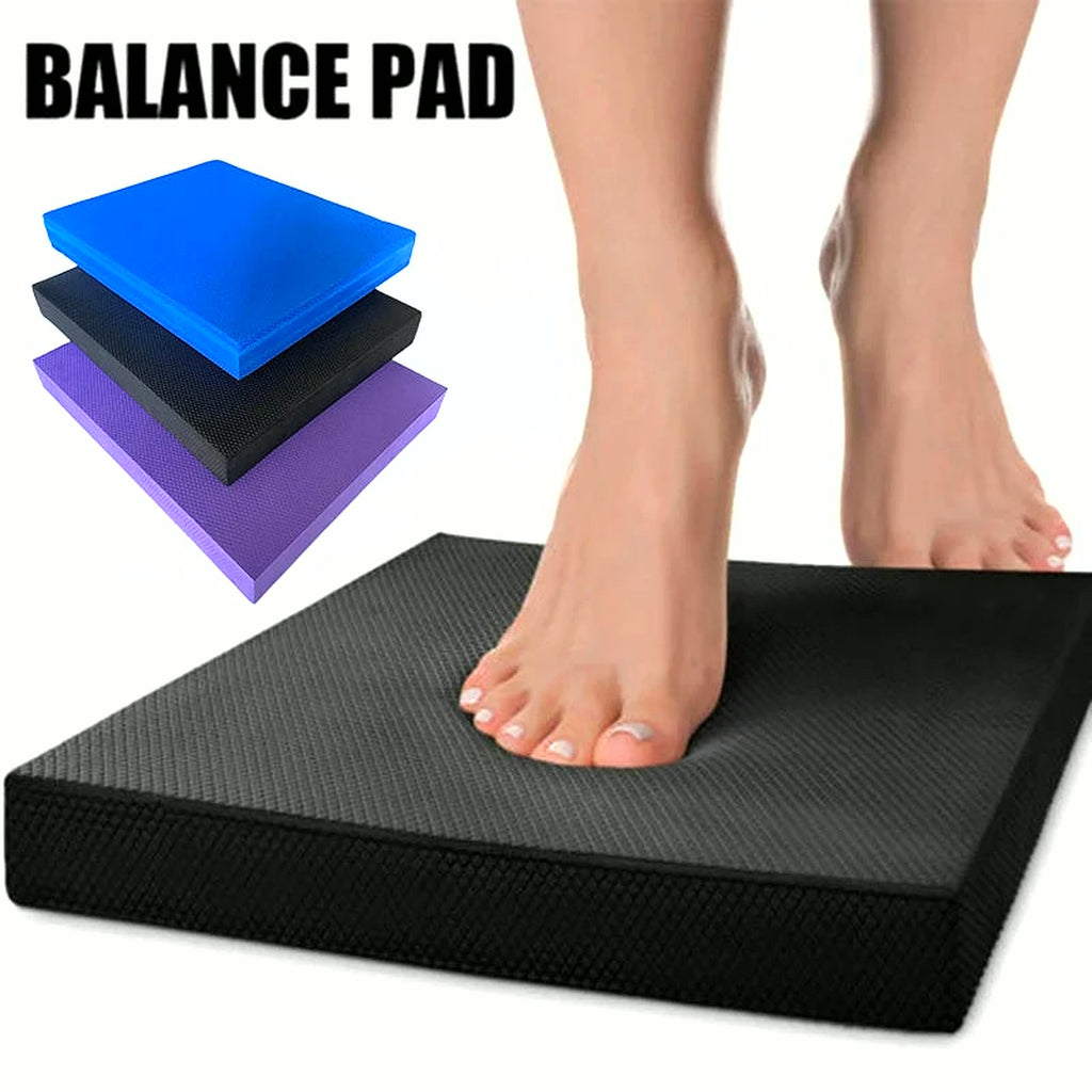 Yoga Mat Soft Balance Pad Foam Exercise Pad Non-Slip Balance Cushion Pilates Balance Board for Fitness Training Body Building