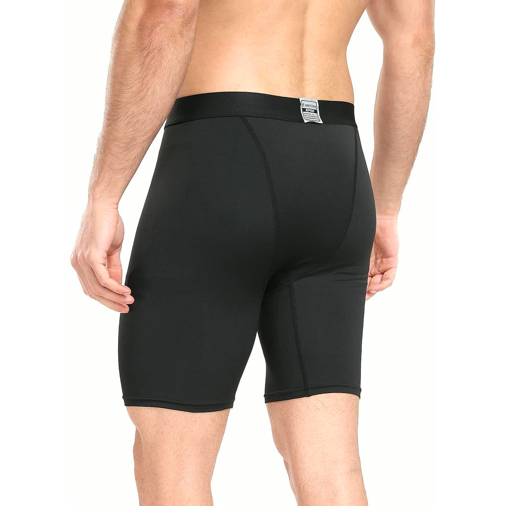 Compression Shorts Men Performance Sports Workout Athletic Running Underwear Shorts Spandex