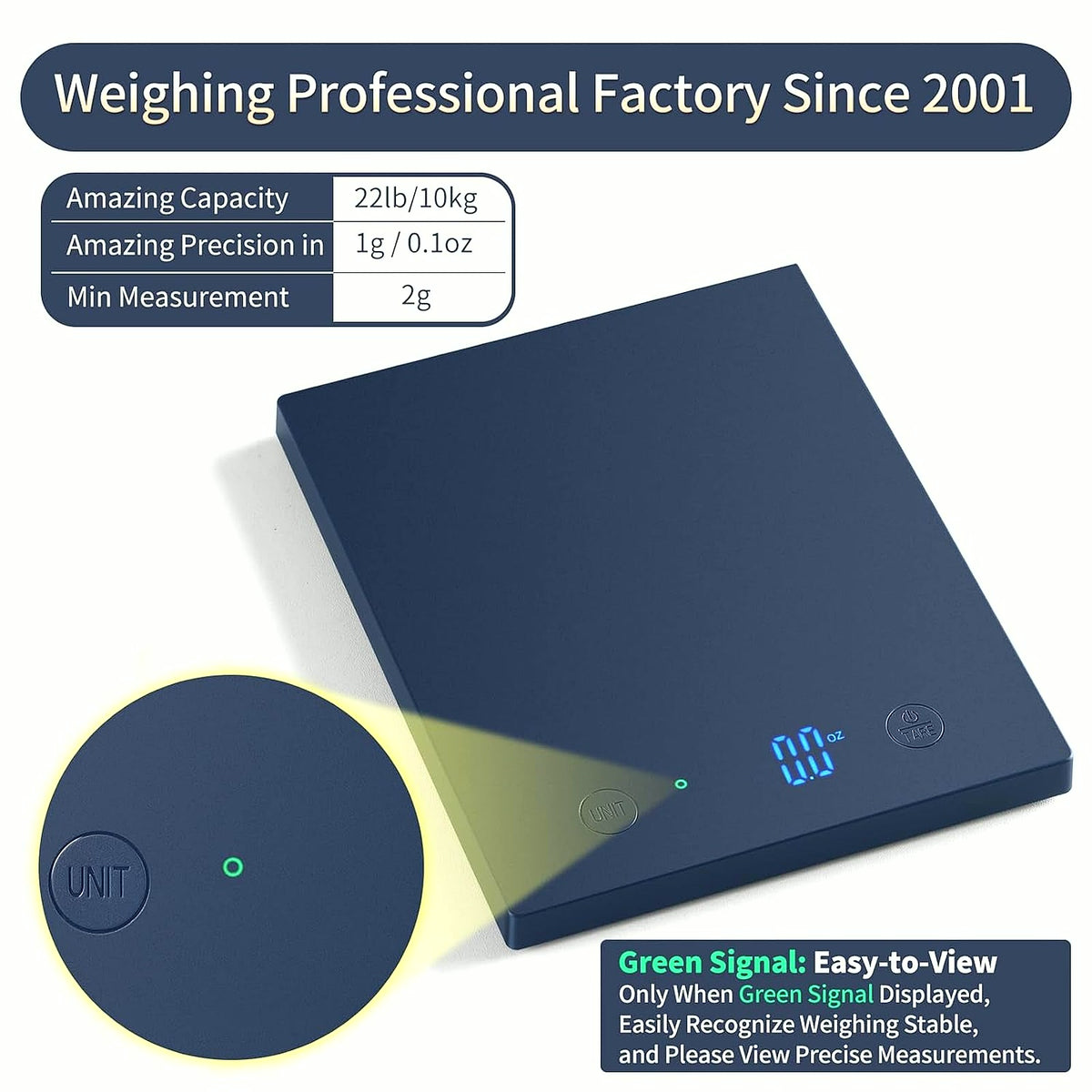 PrimeBuild Digital Food Scale, product view 2
