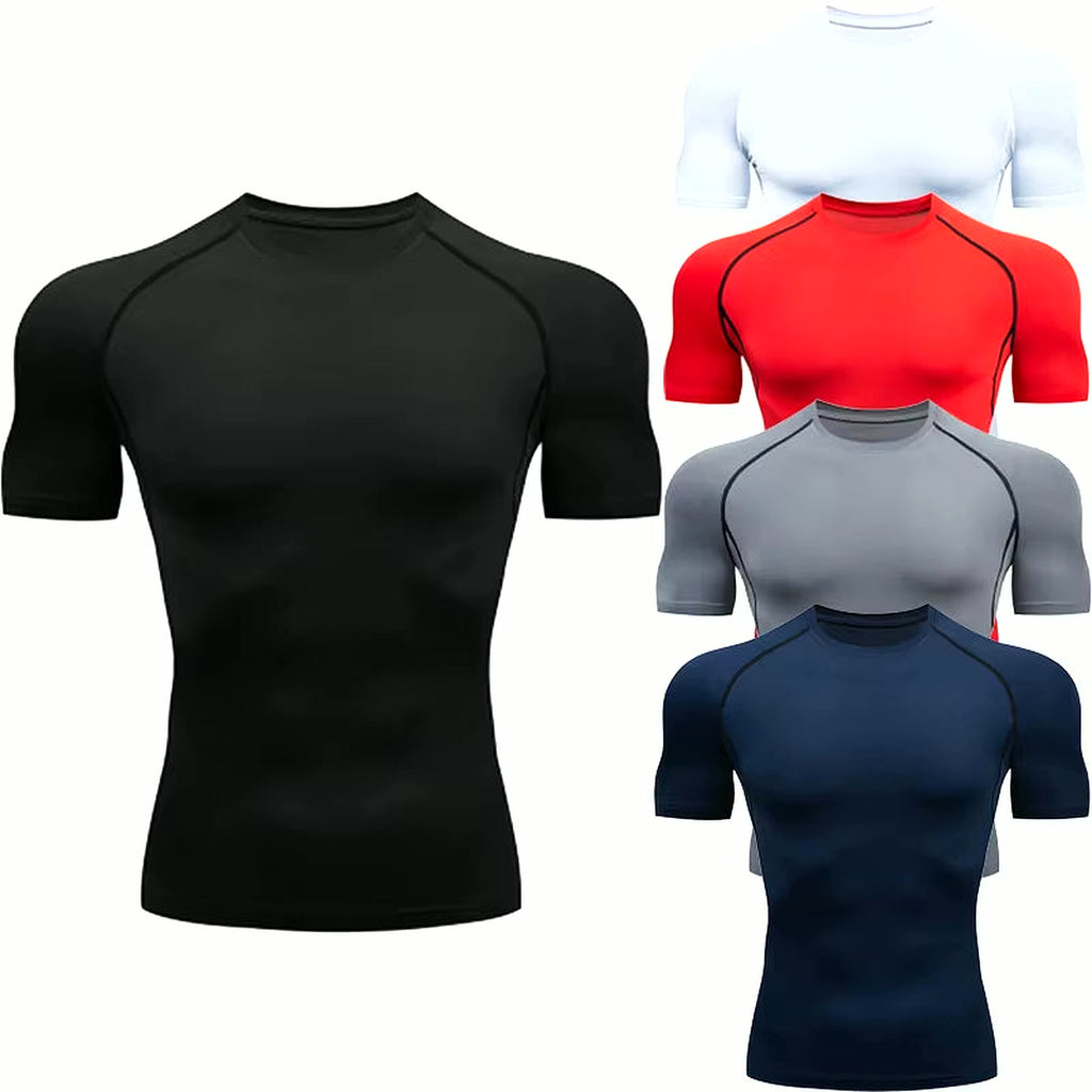 PrimeBuild Men's Compression Performance Shirt, product view 2