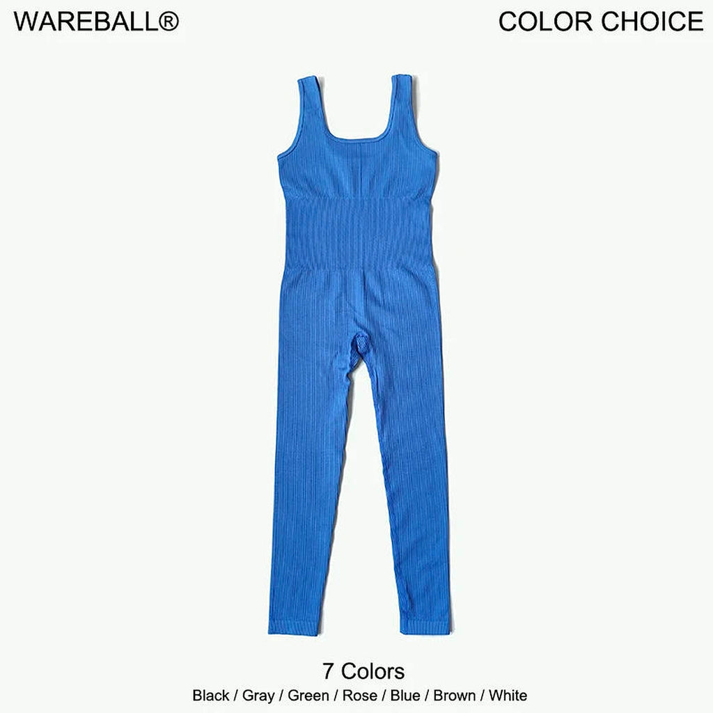 PrimeBuild Women's Seamless Performance Jumpsuit, product view 2
