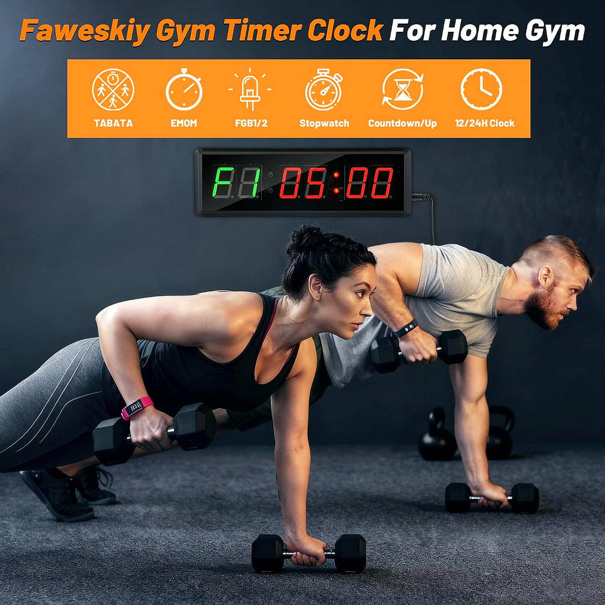 PrimeBuild Digital Gym Timer, product view 2