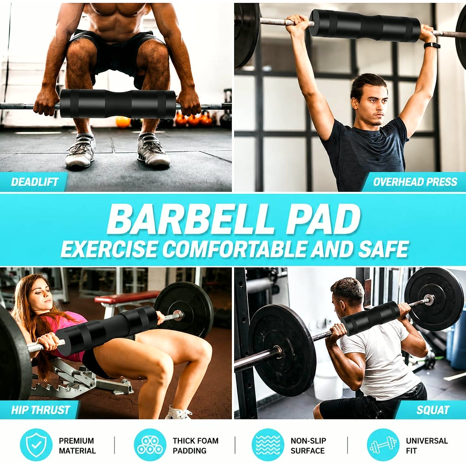 PrimeBuild Barbell Pad Training Kit, product view 2