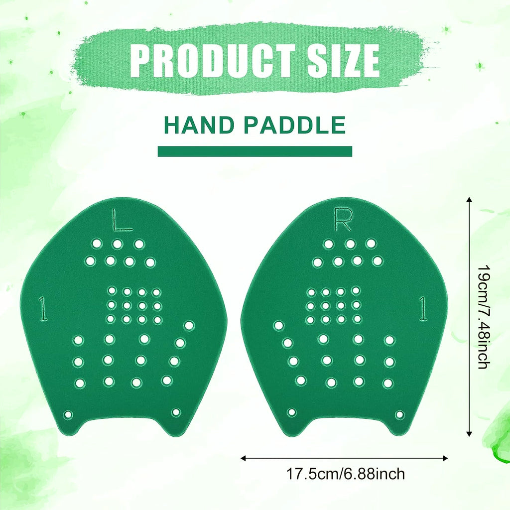 PrimeBuild Swim Training Hand Paddles, product view 2