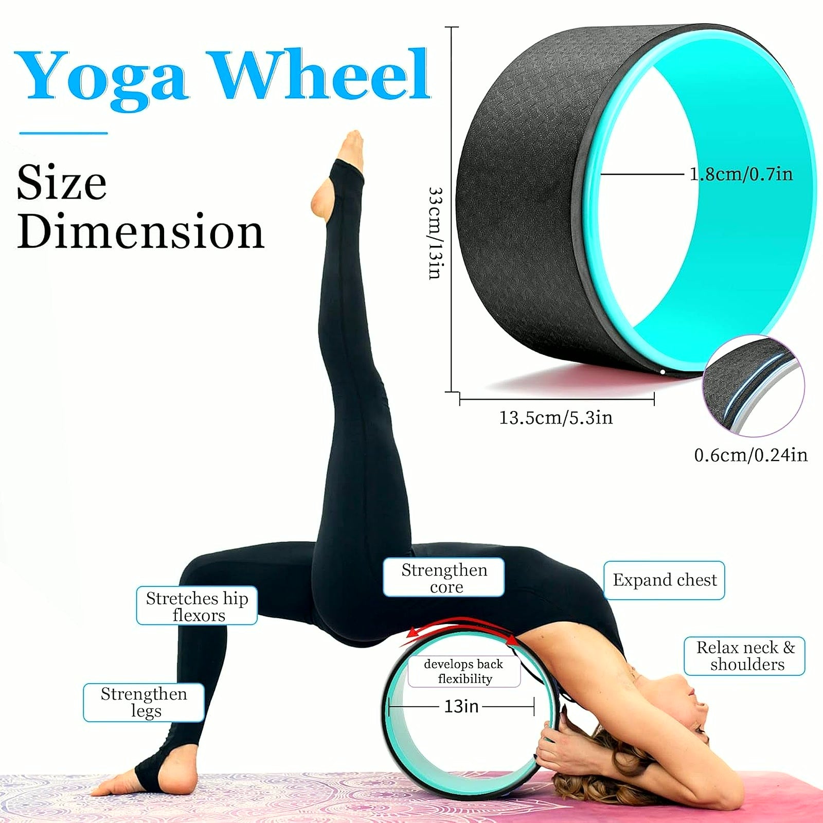 PrimeBuild Complete Yoga Wheel Kit, product view 2