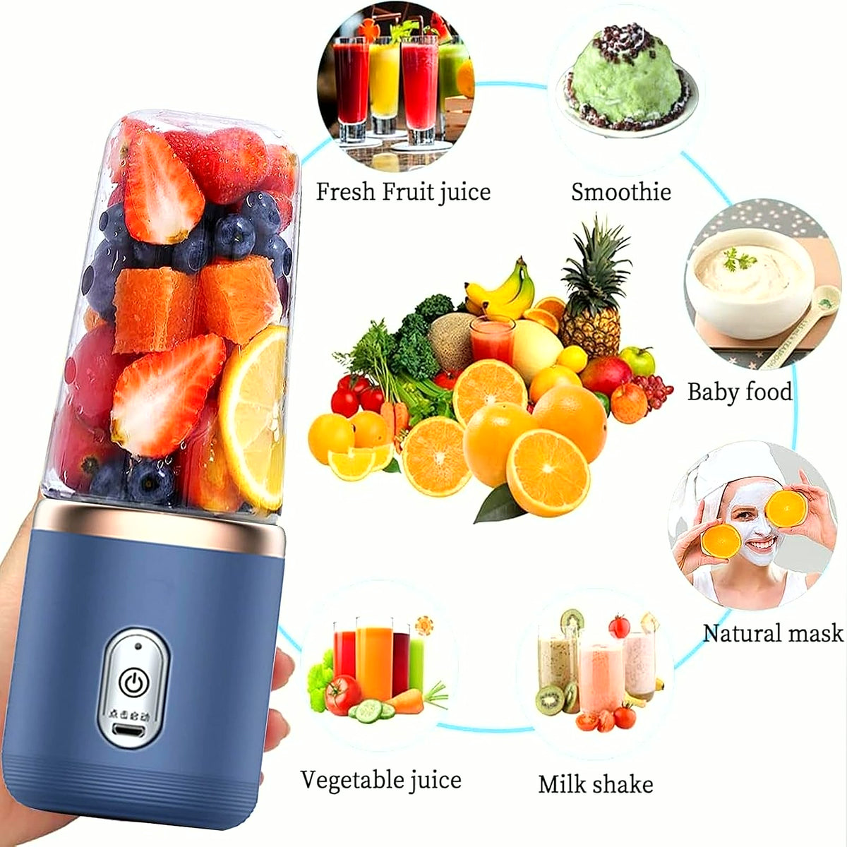 PrimeBuild Portable Blender, product view 3