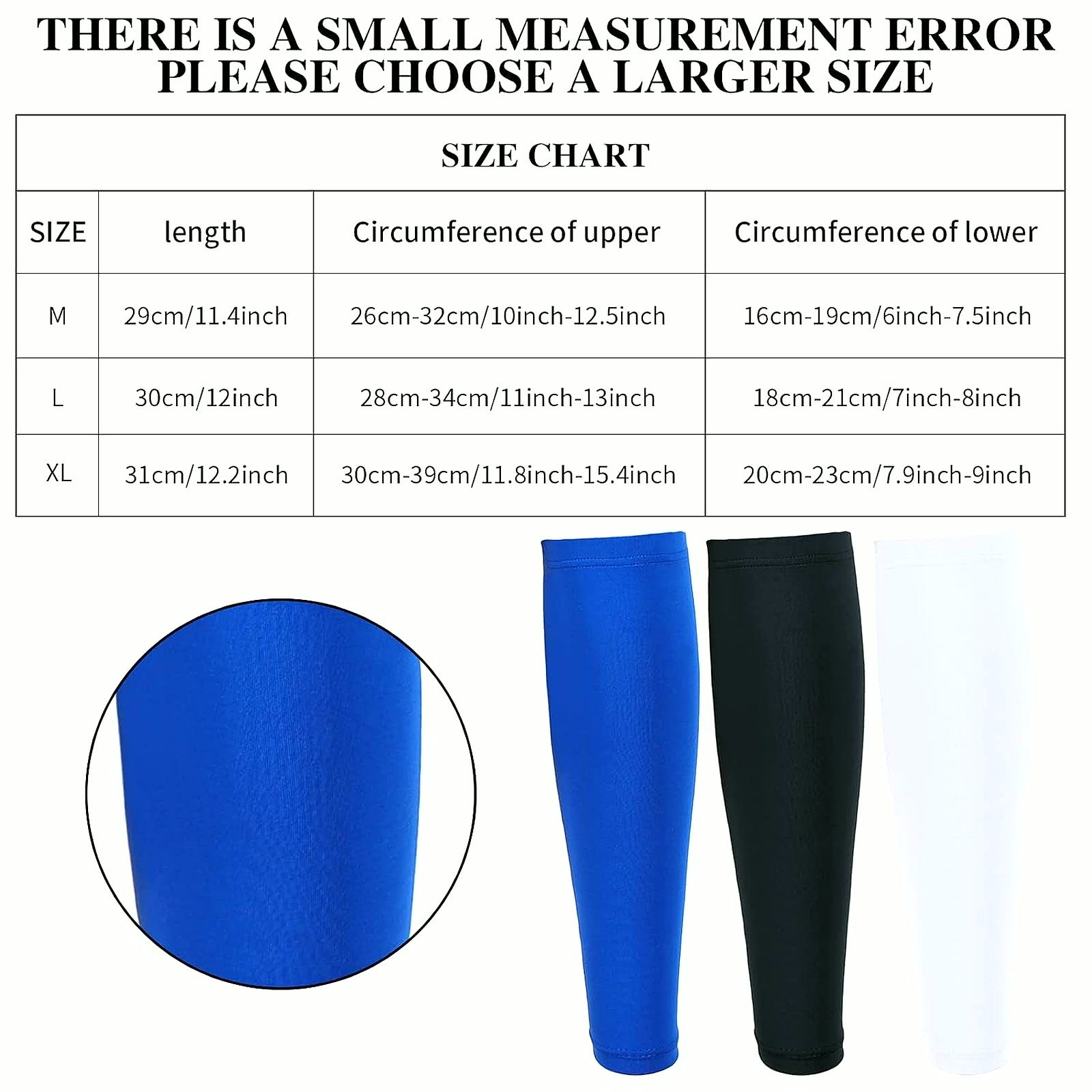 PrimeBuild Calf Compression Sleeves, product view 3