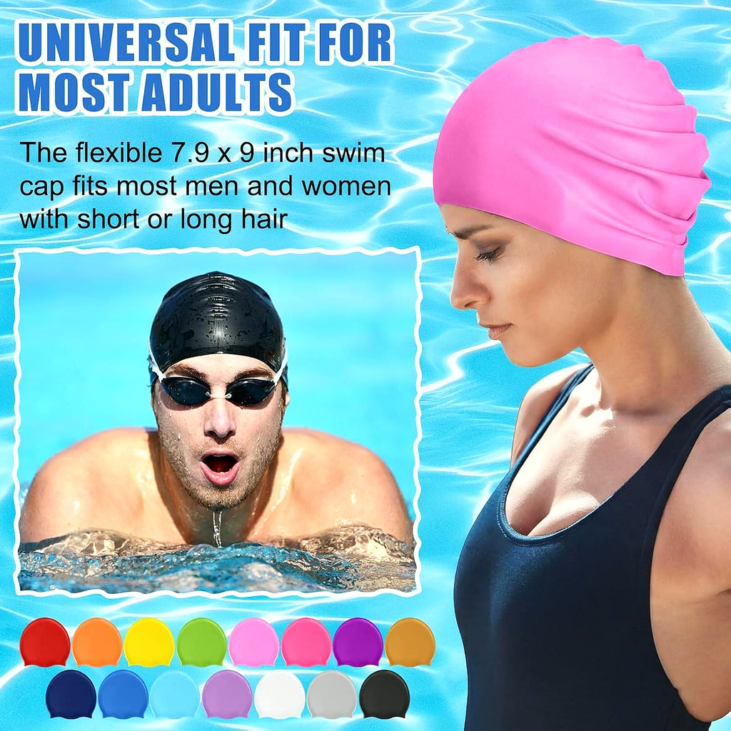 PrimeBuild Silicone Swim Caps, product view 3