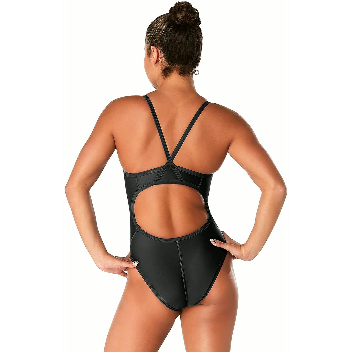 Womens Swimsuit One Piece Prolt Flyback Solid Adult Team Colors