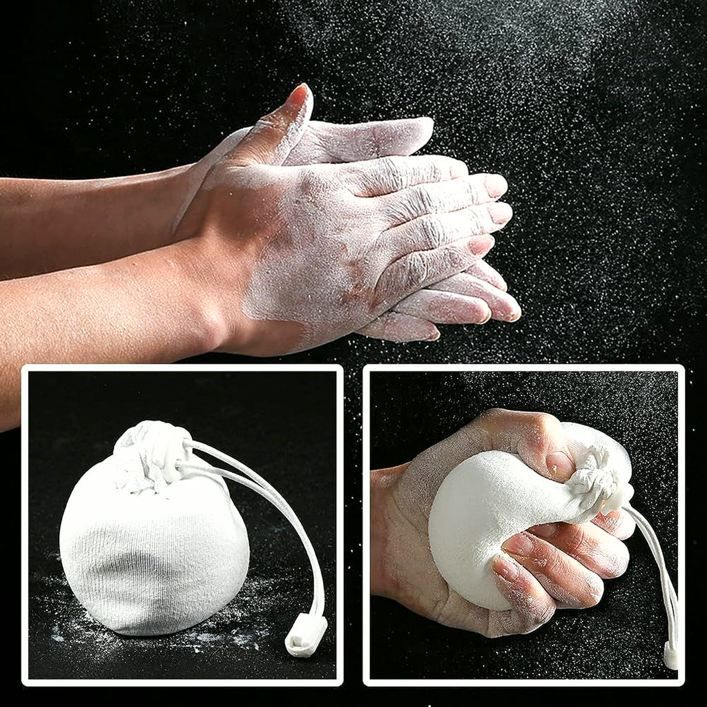 Climbing Chalk Bag for Rock Climbing - with Chalk Ball - Adjustable Black Chalk Bag Bouldering for Rock Climbing Equipment