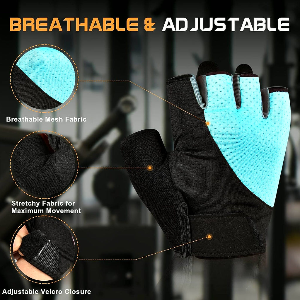 PrimeBuild Women's Workout Gloves, product view 3