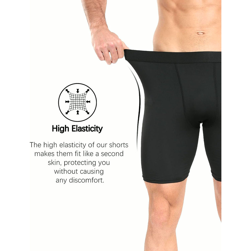 Compression Shorts Men Performance Sports Workout Athletic Running Underwear Shorts Spandex
