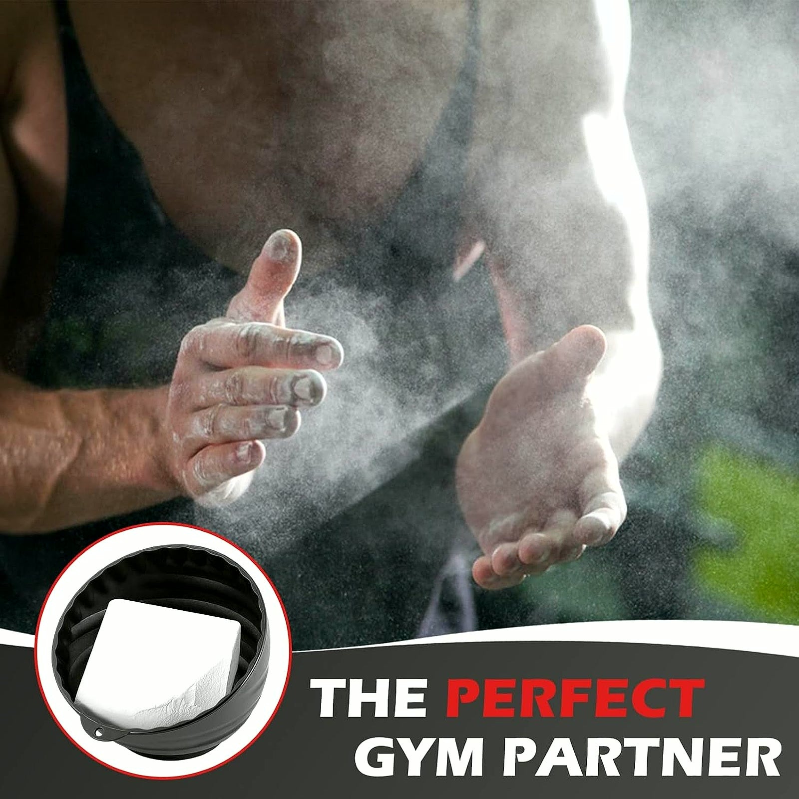 PrimeBuild Magnetic Gym Chalk Holder, product view 4