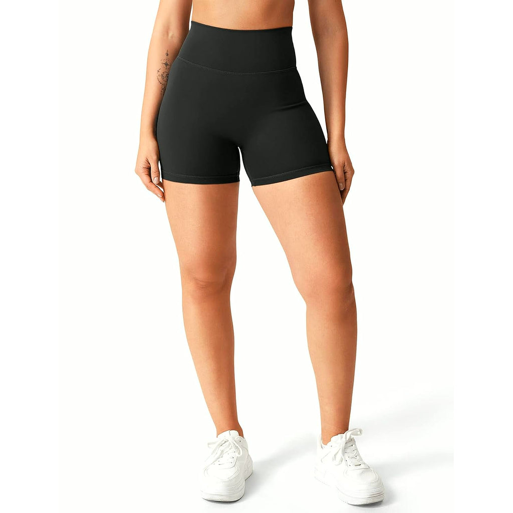 Softhue Women'S Biker Shorts 3.6" /4.5" / 6" Workout Gym Shorts High Waist Tummy Control Hidden Scrunch Running Yoga