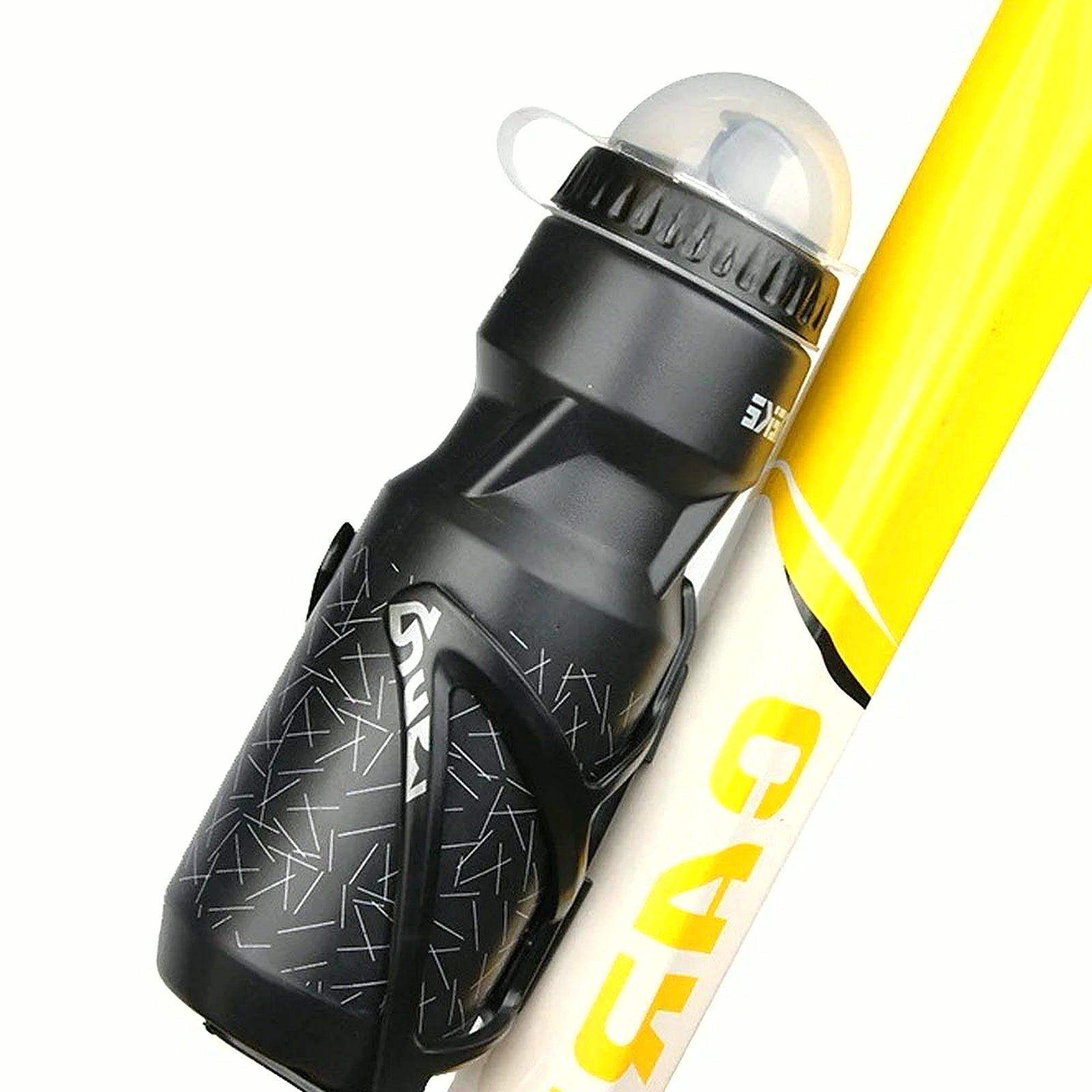 Universal Bicycle Bottle Cage with 750Ml Water Bottle Lightweight Bike Water Bottle Holder Bottle Bracket for Mountain Road Bike