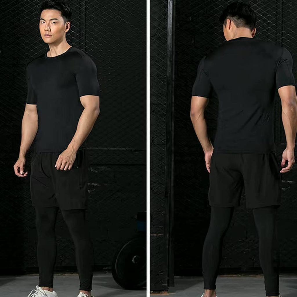 PrimeBuild Men's Compression Performance Shirt, product view 4