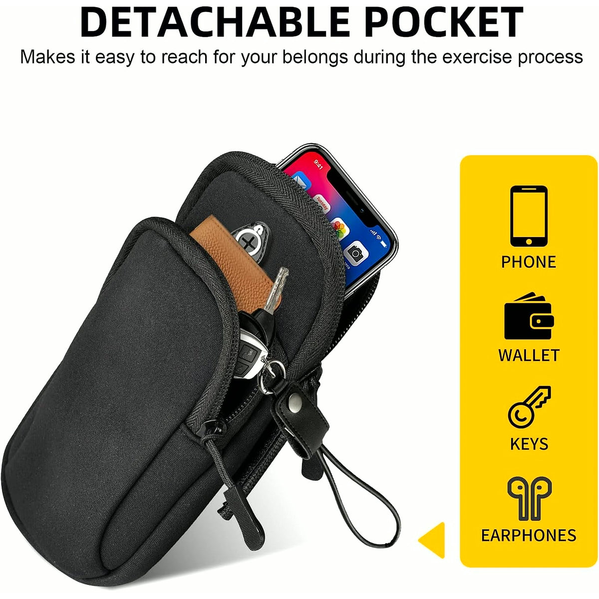 PrimeBuild Adjustable Weighted Vest, product view 4