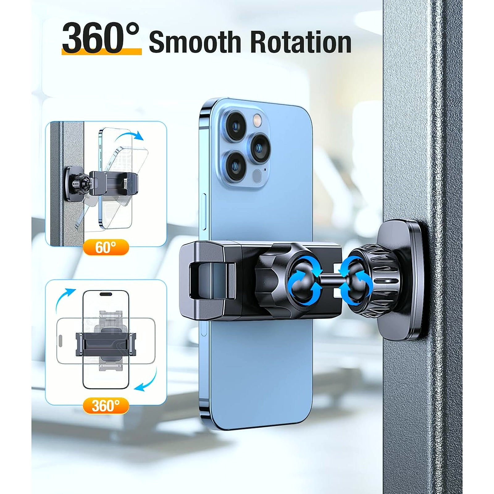 PrimeBuild Magnetic Gym Phone Holder, product view 4