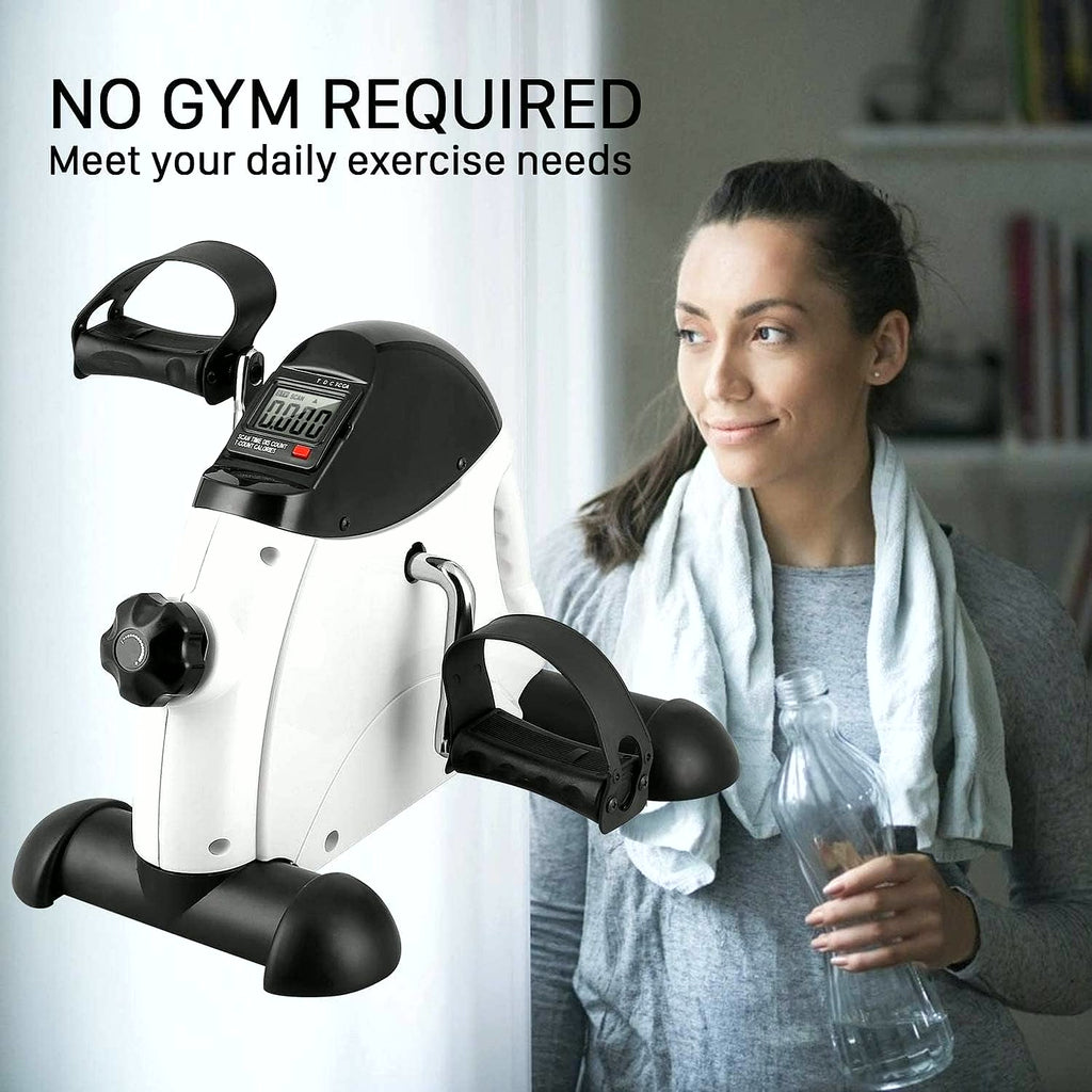 Mini Exercise Bike,  under Desk Bike Pedal Exerciser, Peddler Exerciser