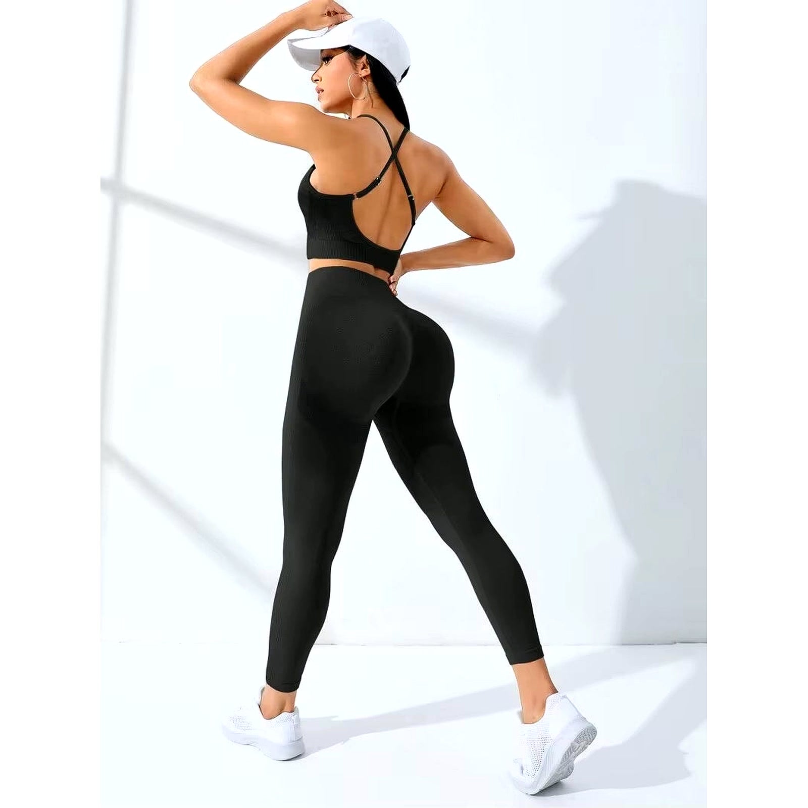 PrimeBuild Women's Seamless Yoga Set, product view 5