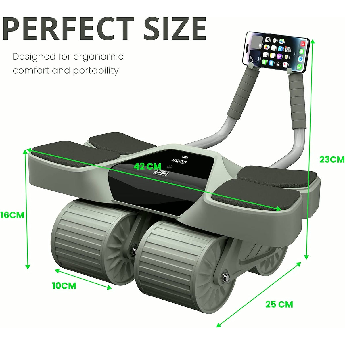 PrimeBuild 4-Wheel Ab Roller, product view 5