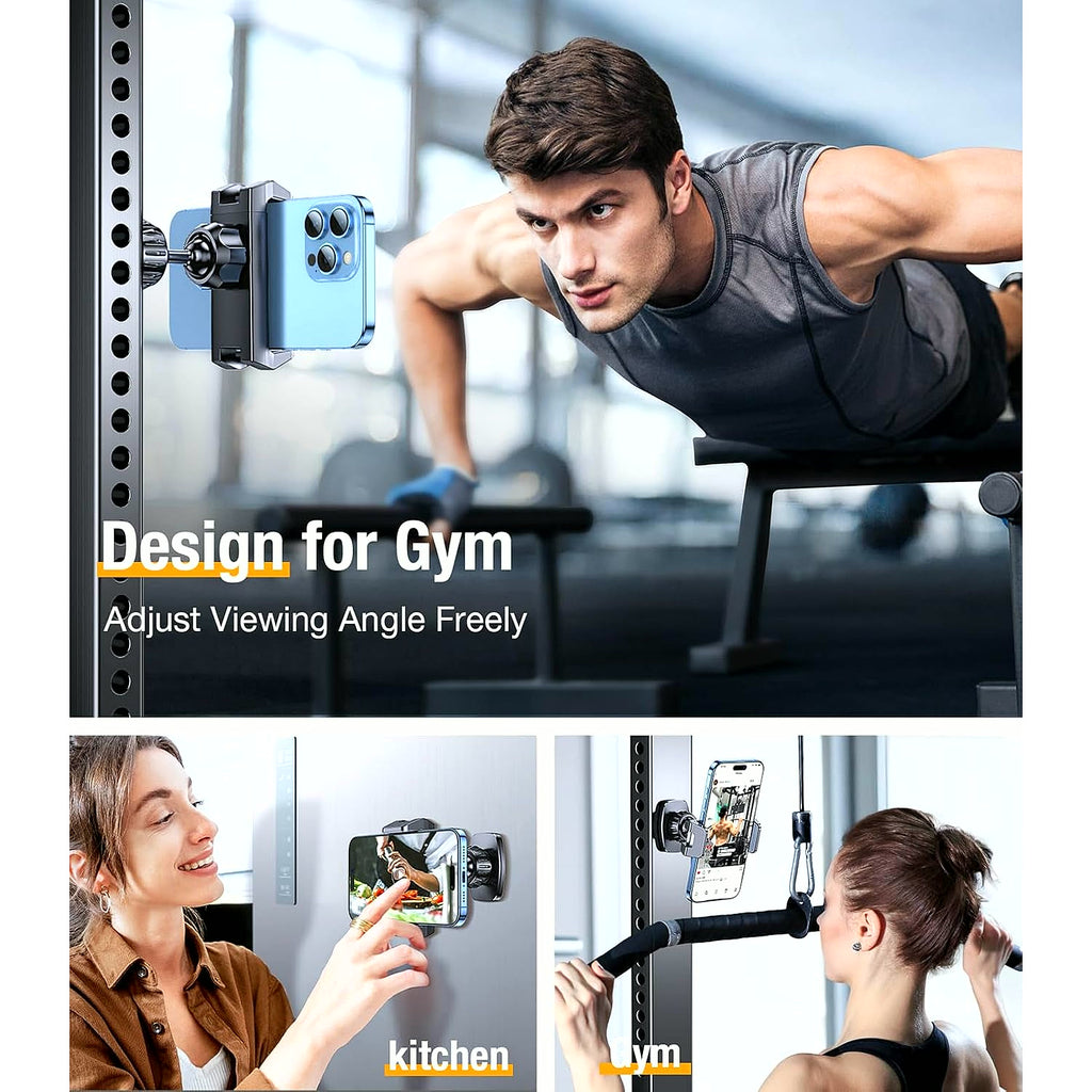 PrimeBuild Magnetic Gym Phone Holder, product view 5
