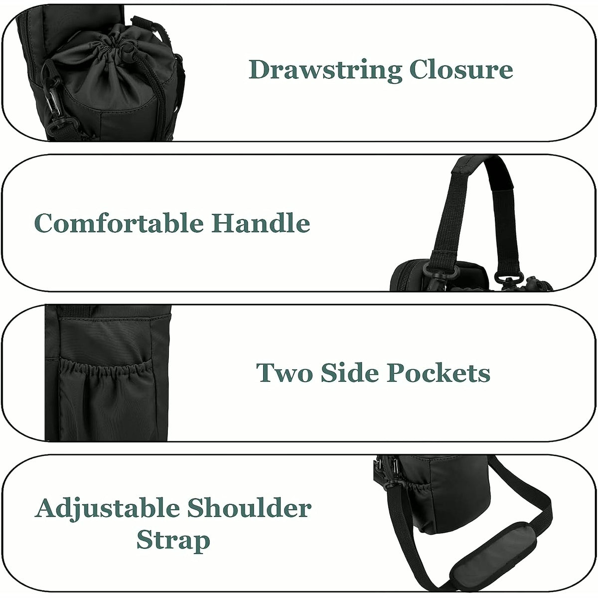 PrimeBuild Insulated Water Bottle Carrier, product view 5