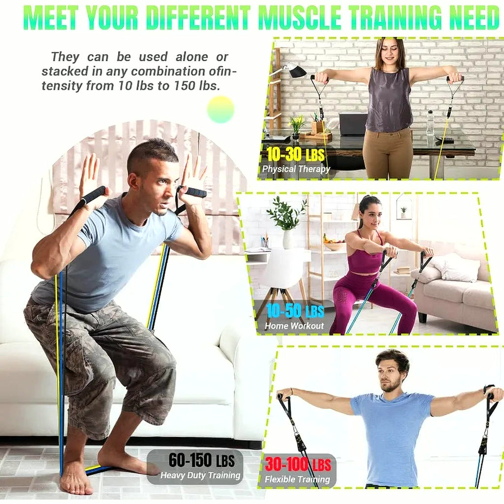 PrimeBuild Resistance Bands Training Set, product view 5