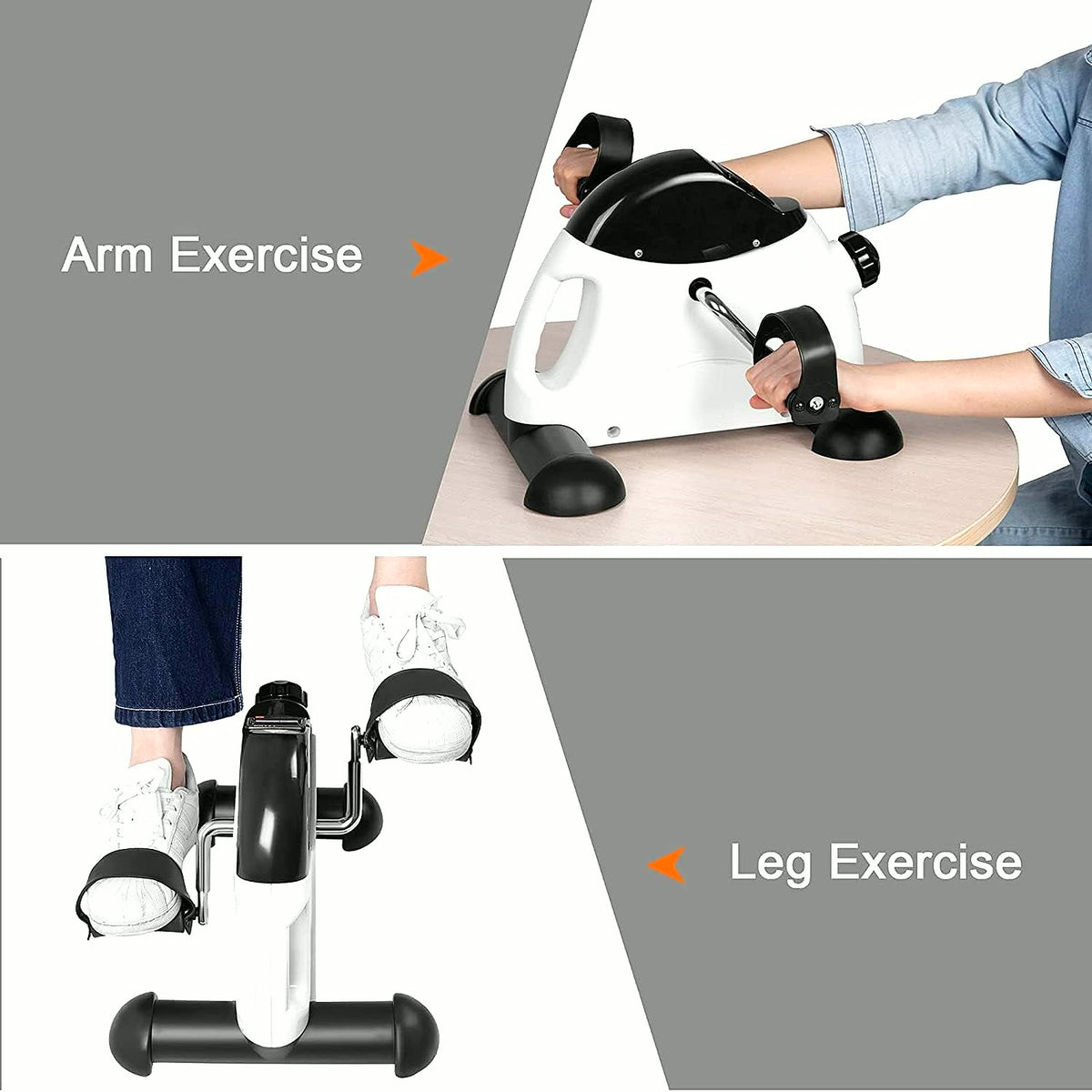Mini Exercise Bike,  under Desk Bike Pedal Exerciser, Peddler Exerciser