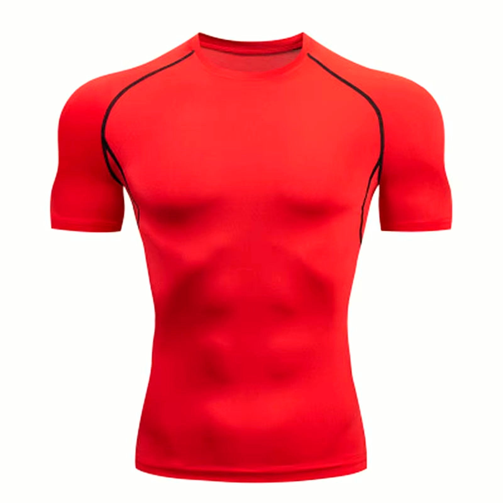 PrimeBuild Men's Compression Performance Shirt, product view 5