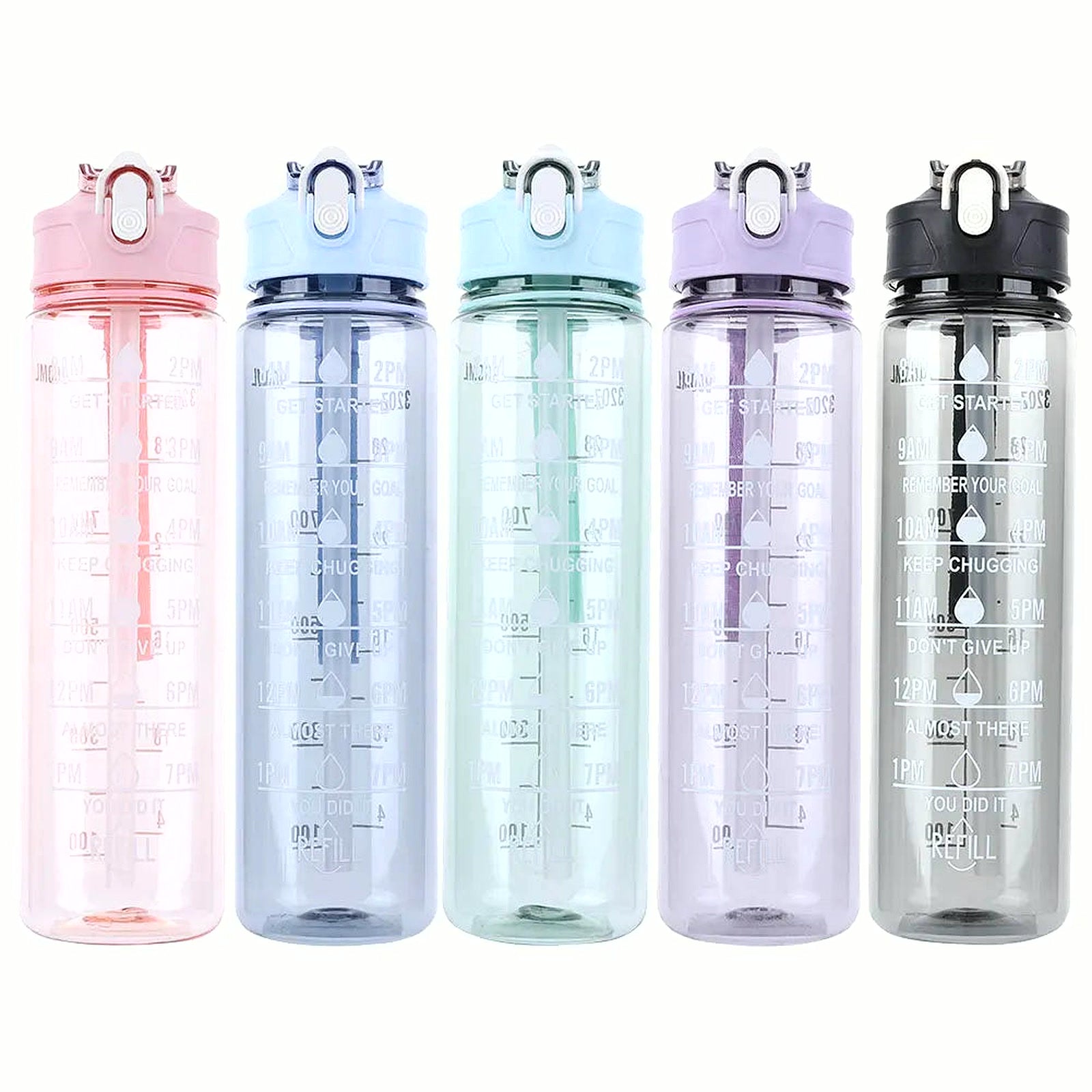 PrimeBuild Motivational Sports Water Bottle, product view 5