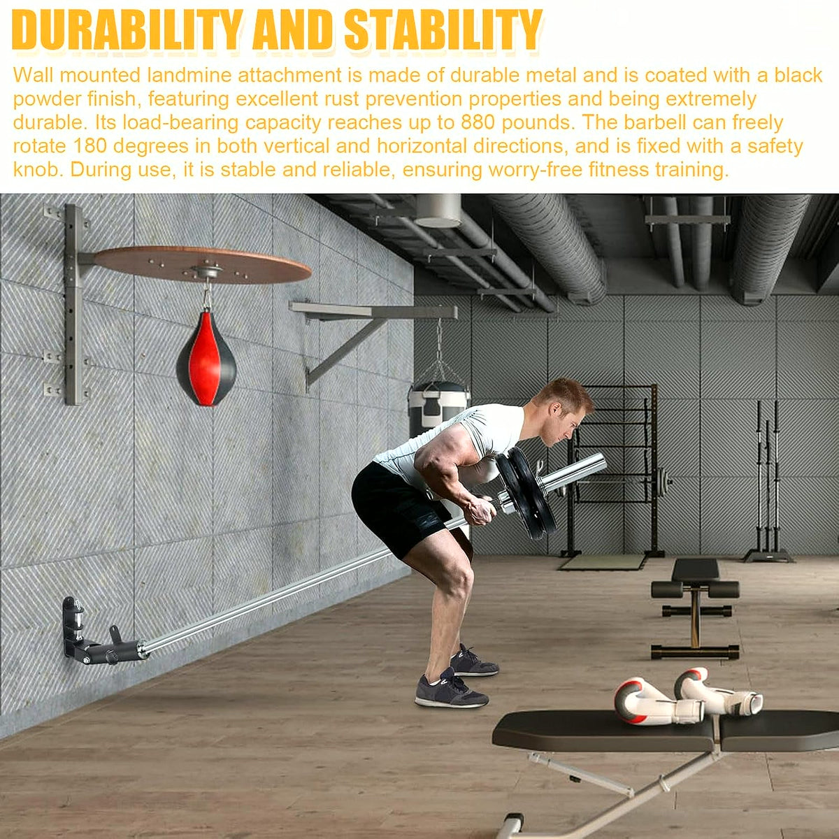 PrimeBuild Wall Mounted Landmine Attachment, product view 5