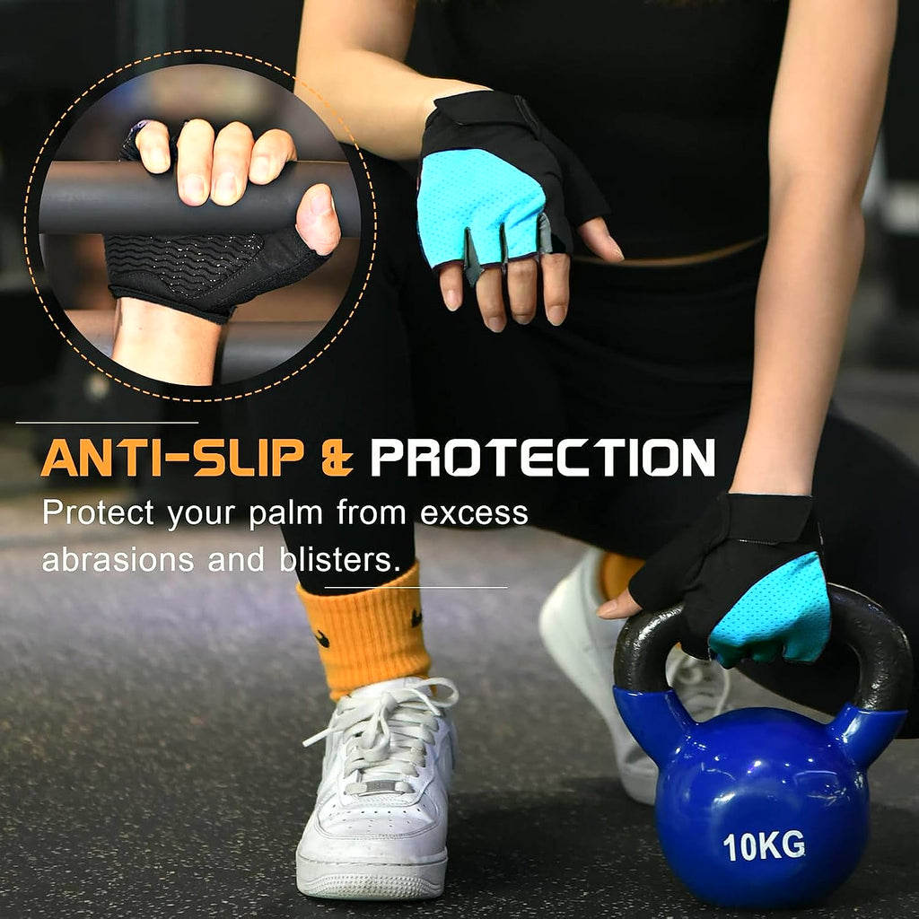 PrimeBuild Women's Workout Gloves, product view 5